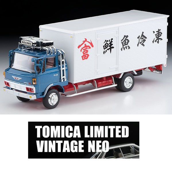TOMYTEC Tomica Limited Vintage Neo 1/64 Hino Ranger KL545 Panel Van (Blue) LV-N243c