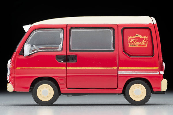 TOMYTEC Tomica Limited Vintage NEO 1/64 Subaru Sambar Diaz Classic 1996 (red / white) LV-N249b