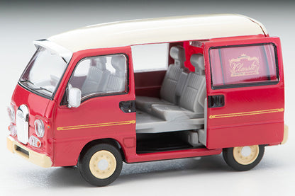 TOMYTEC Tomica Limited Vintage NEO 1/64 Subaru Sambar Diaz Classic 1996 (red / white) LV-N249b
