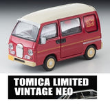 TOMYTEC Tomica Limited Vintage NEO 1/64 Subaru Sambar Diaz Classic 1996 (red / white) LV-N249b