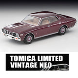 TOMYTEC Tomica Limited Vintage NEO 1/64 Nissan Cedric 4-door HT F type 2800SGL (Maroon) 1976 LV-N250a
