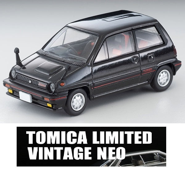 TOMYTEC Tomica Limited Vintage NEO 1/64 Honda City Turbo 82 year model (black) LV-N261a