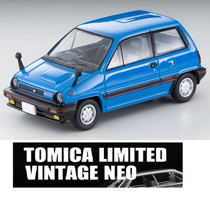 TOMYTEC Tomica Limited Vintage NEO 1/64 Honda City Turbo 82 year model (blue) LV-N261b