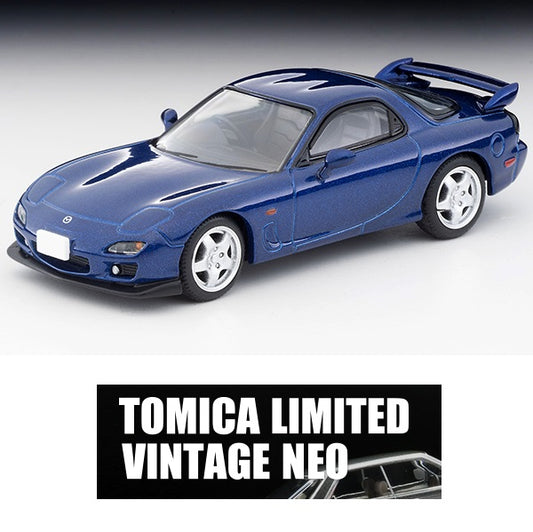 TOMYTEC Tomica Limited Vintage Neo 1/64 Mazda RX-7 Type RS 1991 BLUE LV-N267a