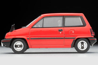 TOMYTEC Tomica Limited Vintage Neo 1/64 Honda City R Red with MOTOCOMPOwith rider figure 1981 LV-N272a