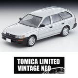TOMYTEC Tomica Limited Vintage Neo 1/64 TOYOTA COROLLA Van DX Silver 2000 LV-N273b