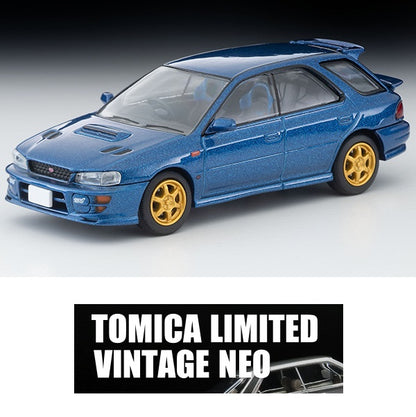 TOMYTEC Tomica Limited Vintage Neo 1/64 Subaru Impreza Pure Sports Wagon WRX STi Ver.VI Limited (Blue) 1999 LV-N274a