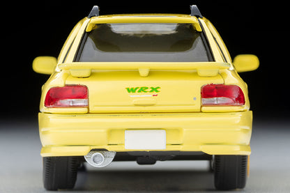 TOMYTEC Tomica Limited Vintage Neo 1/64 Subaru Impreza Pure Sports Wagon WRX STi Ver.VI Limited (Yellow) 1999 LV-N274b