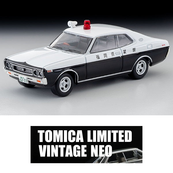 TOMYTEC Tomica Limited Vintage Neo 1/64 LV-N Seibu Keisatsu Vol.24 Nissan Laurel HT Police Car