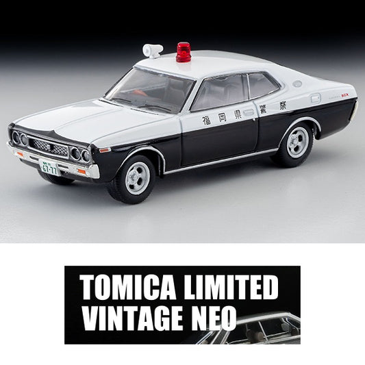 TOMYTEC Tomica Limited Vintage Neo 1/64 LV-N Seibu Keisatsu Vol.24 Nissan Laurel HT Police Car