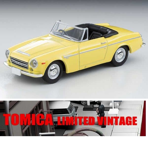 TOMYTEC Tomica Limited Vintage 1/64 Datsun Fairlady 2000 (Yellow) LV-131c