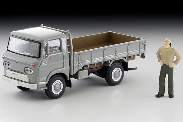 Tomytec Tomica Limited Vintage 1/64 Isuzu Elf High Platform Cargo 1966 Grey LV-191a