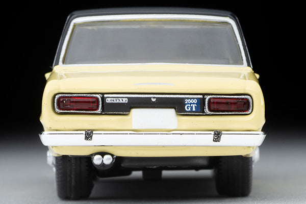 TOMYTEC Tomica Limited Vintage 1/64 Nissan Skyline 2000GT (yellow/black) 1970 LV-202a
