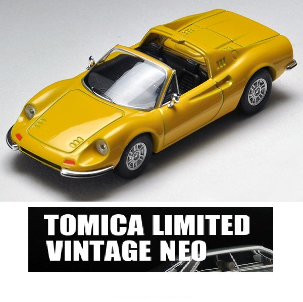 TOMYTEC Tomica Limited Vintage NEO 1/64 LV Dino 246 GTS Yellow