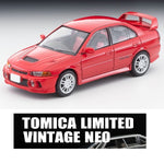 TOMYTEC Tomica Limited Vintage Neo 1/64 Mitsubishi Lancer GSR Evolution IV (Red) LV-N186d