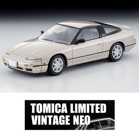 TOMYTEC Tomica Limited Vintage Neo1/64 Nissan 180SX TYPE-II Special Selection Equipped Vehicle (Irish Silver) 1991 LV-N235c