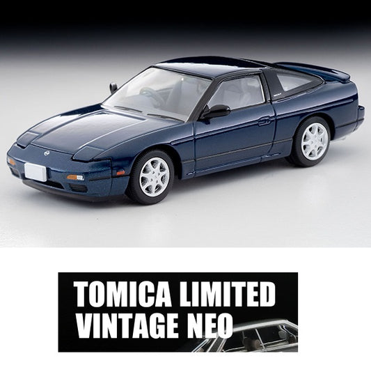 TOMYTEC Tomica Limited Vintage Neo1/64 Nissan 180SX TYPE-II Special Selection Equipped Vehicle (Navy Blue) 1991 LV-N235d