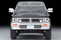 TOMYTEC Tomica Limited Vintage Neo 1/64 TOYOTA HILUX 4WD PICKUP DOUBLE CAB SSR-X OPTIONS (BLACK/SILVER) 1995 LV-N255c