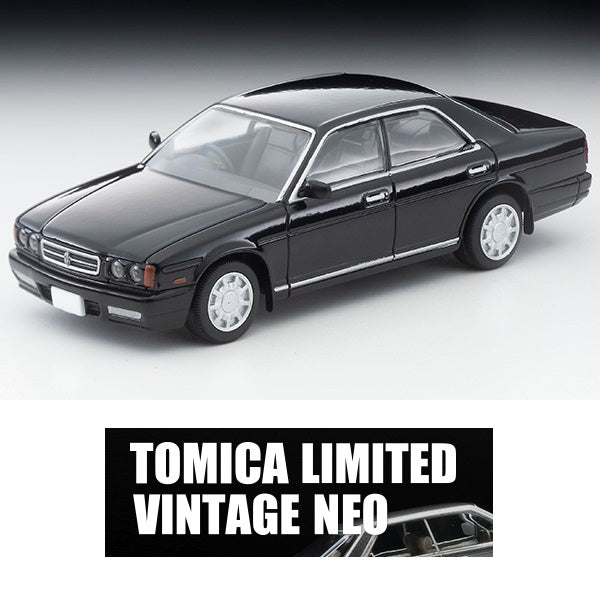 TOMYTEC Tomica Limited Vintage Neo 1/64 Nissan Cedric V30 Twin Cam Gran Turismo SV (Black) 1991 LV-N265a
