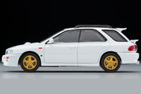 TOMYTEC Tomica Limited Vintage Neo 1/64 Subaru Impreza Pure Sports Wagon WRX STi Version V (WHITE) 1998 LV-N281a