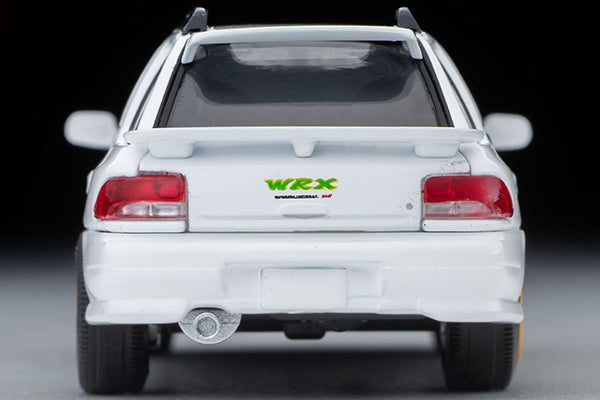 TOMYTEC Tomica Limited Vintage Neo 1/64 Subaru Impreza Pure Sports Wagon WRX STi Version V (WHITE) 1998 LV-N281a