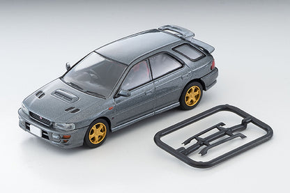 TOMYTEC Tomica Limited Vintage Neo 1/64 Subaru Impreza Pure Sports Wagon WRX STi Version V (Gray) 1998 LV-N281b