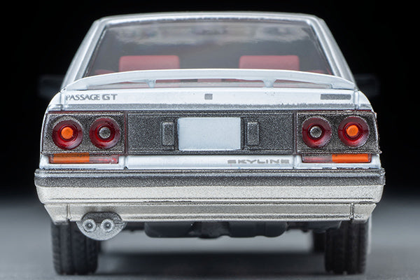 TOMYTEC Tomica Limited Vintage Neo 1/64 Nissan Skyline 4-door HT GT Passage Twin Cam 24V (White/Beige) 1986 LV-N282a