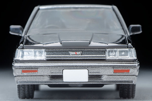 TOMYTEC Tomica Limited Vintage Neo 1/64 NISSAN SKYLINE 4 DOOR HT GTS TWINCAM 24V (BLACK/SILVER) 1986 LV-N282b