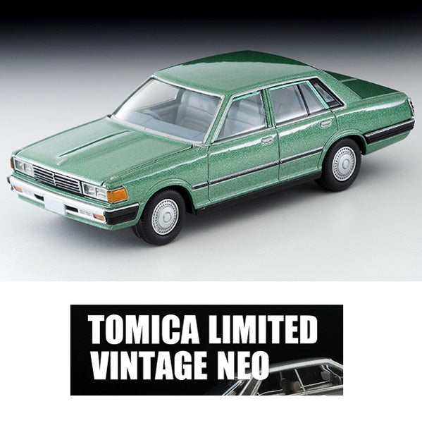 PREORDER TOMYTEC TLVN 1/64 Nissan Gloria Sedan 200E GL (Green) 1979 LV-N286a (Approx. Release Date : JULY 2023 subject to manufacturer's final decision)
