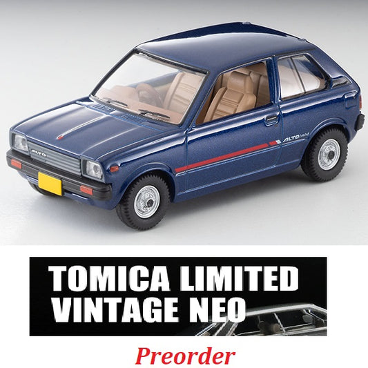TOMYTEC Tomica Limited Vintage Neo 1/64 Suzuki Alto C Type Limited (Navy Blue) 1984 LV-N28d