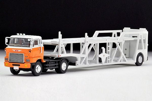 Tomica Limited Vintage 1/64 Hino HE366 Tractor + Antico ASZ022 Car Transporter LV-N89d