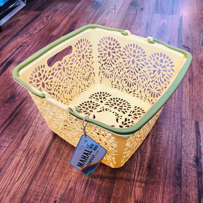 MAHAL COMPANY Japan Basket Small Yellow