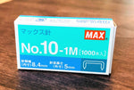 MAX® Staples Type No.10-1M (1000pcs)