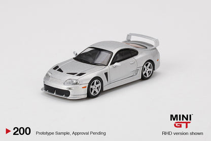 MINI GT 1/64 Toyota TRD 3000GT Alpine Silver Metallic RHD MGT00200-R