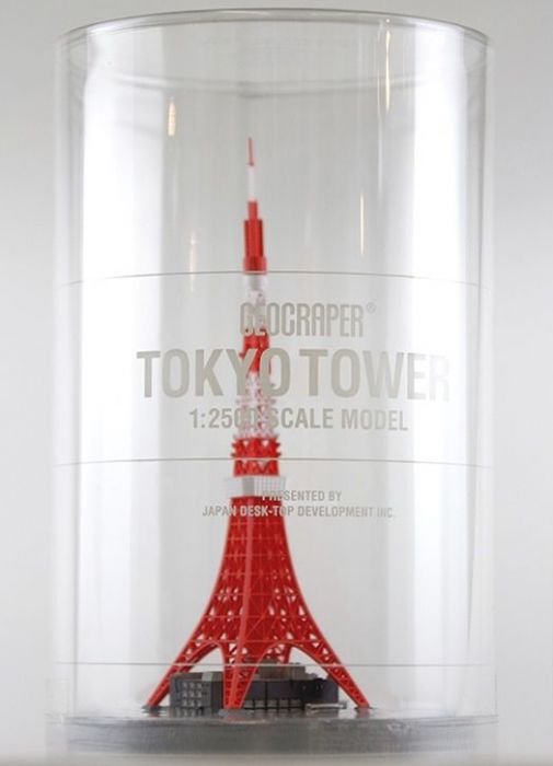 GEOCRAPER® Tokyo Tower 1:2500 Scale Model 60th Anniversary Limited Version
