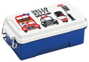 HELLO KITTY in London Lunch Box with Locking Clip 500ml PCTN5