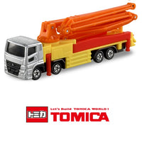 TOMICA 127 Mitsubishi Fuso Super Great Concrete Pump Car 4904810189381