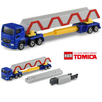 TOMICA 140 Mitsubishi Fuso Super Great Pole Trailer