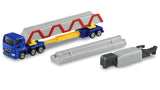 TOMICA 140 Mitsubishi Fuso Super Great Pole Trailer