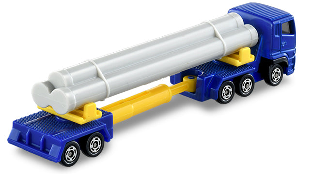 TOMICA 140 Mitsubishi Fuso Super Great Pole Trailer