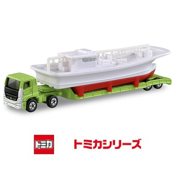 TOMICA 150 Mitsubishi Fuso Super Great Fishing Vessel Transport Vehicle