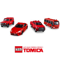 Tomica Gift Set "I will protect the city! Fire vehicle set"