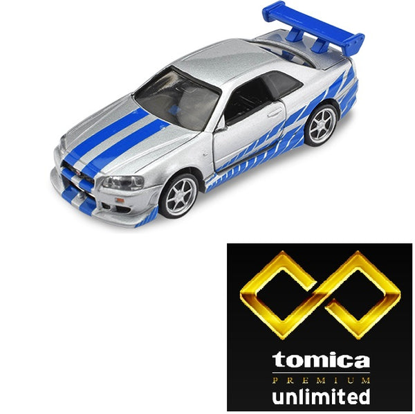 Tomica Premium unlimited 08 Fast & Furious BNR34 SKYLINE GT-R