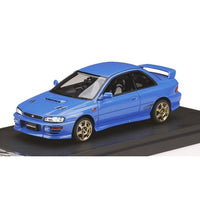 MARK43 1/43 Subaru Impreza WRX type RSTi Version 1997 (GC8) Sonic Blue Mica / Sports Wheel