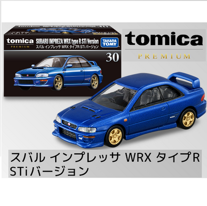 Tomica Premium 30 Subaru Impreza WRX Type R STi Version