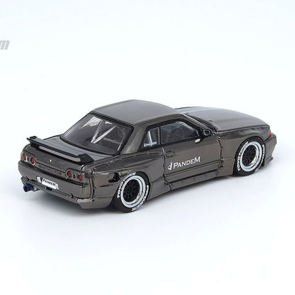 INNO64 1/64 NISSAN SKYLINE GTR R32 PANDEM Black Chrome