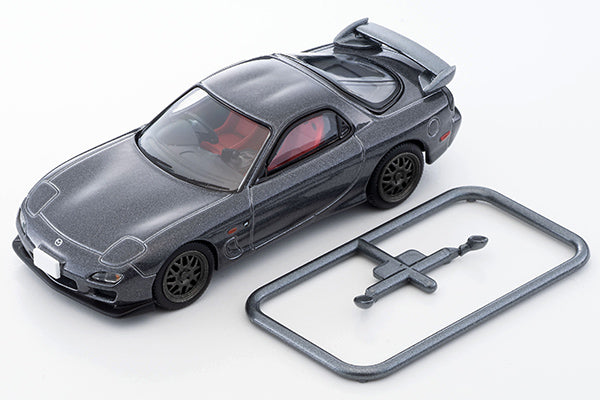 TOMYTEC Tomica Limited Vintage Neo 1/64 LV-N Japanese Car Era 16 Mazda RX-7 SPIRIT R Type A 2002 model GRAY