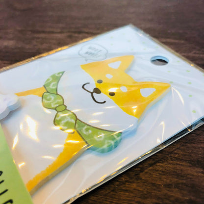 PETA COLLE FUSEN Shiba Inu Sticky Note