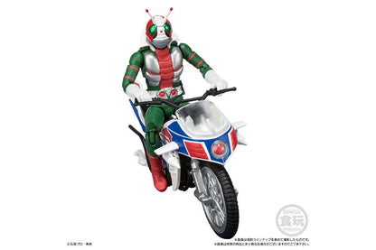 SHODO-X Kamen Rider 7 - Kamen Rider V3 + Hurricane (A Side and B Side) Complete Set