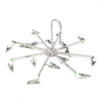 Stainless Steel Hanger with 16 pegs